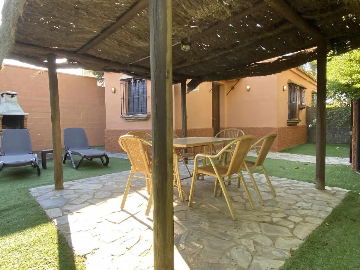 Vakantiehuis Casa Bungalows Con Jardin Privado Y Piscina Compa Cádiz