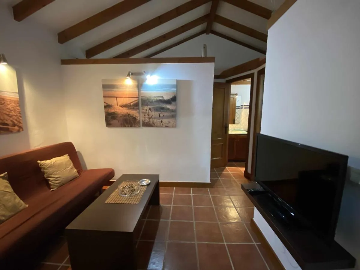 Casa Bungalows con jardín privado y piscina compartida en playa el Palmar Cádis